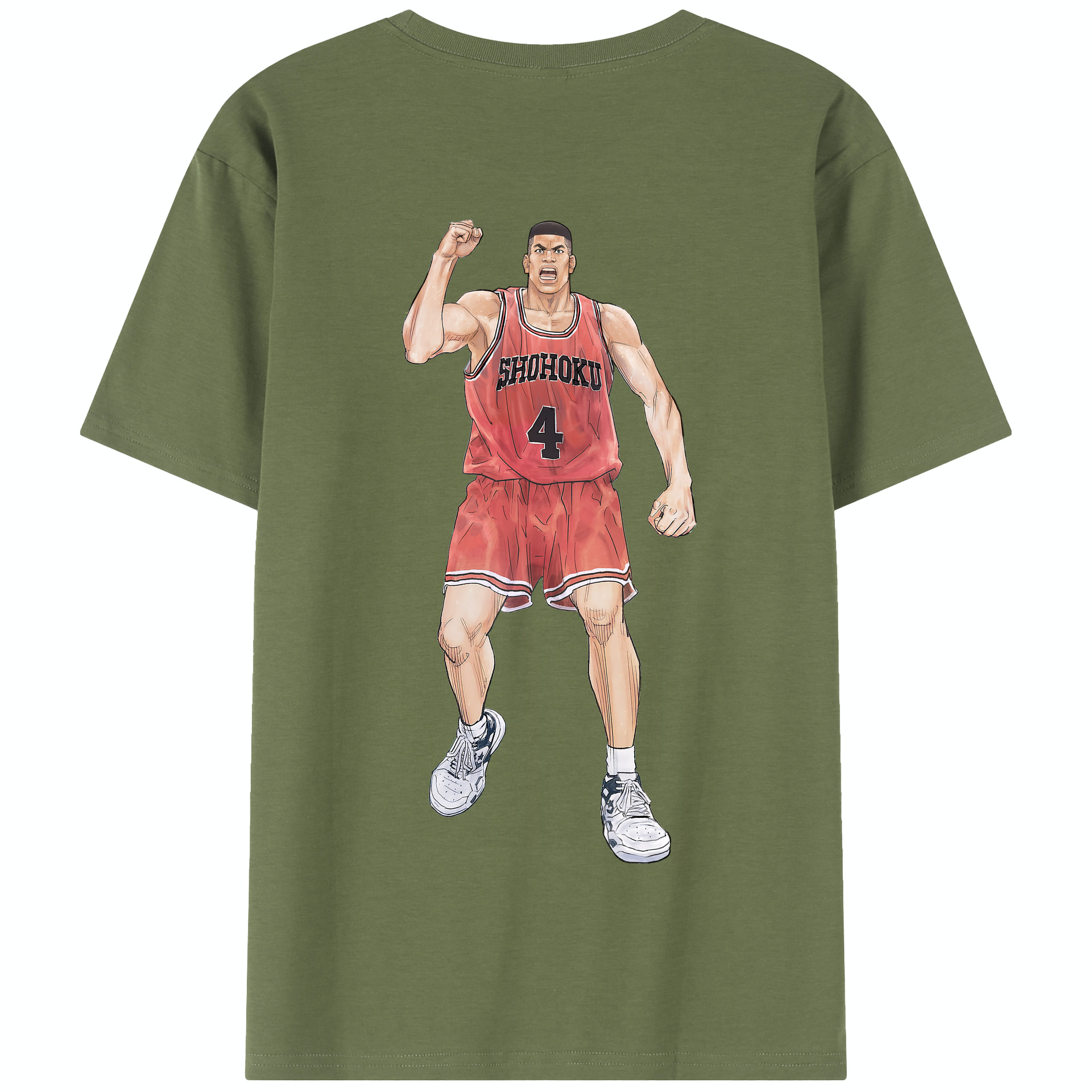 （画像用） SLAM DUNK／スラムダンク 綿100％半袖Tシャツ（背面プリント）